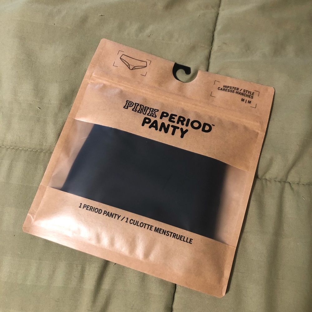 PINK Period panties NWT SZ M